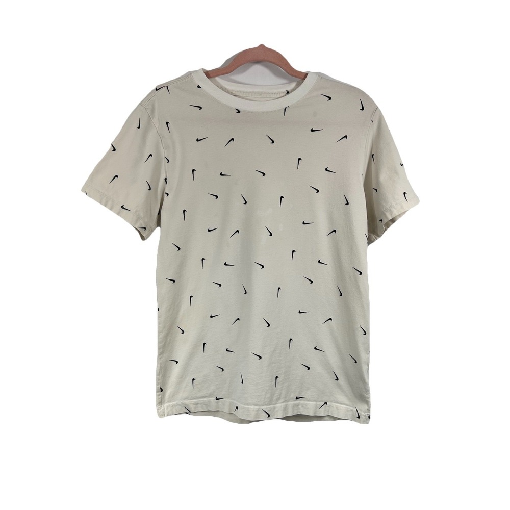 Nike Tee Women's Cotton T-shirt Size S Logo Sports Gym‎ Yoga Training Workout